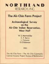 The Ak-Chin Farm Project: Archaeological Survey on the Ak-Chin Indian Reservation, West Half