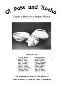 Of Pots and Rocks: Papers in Honor of A. Helene Warren
