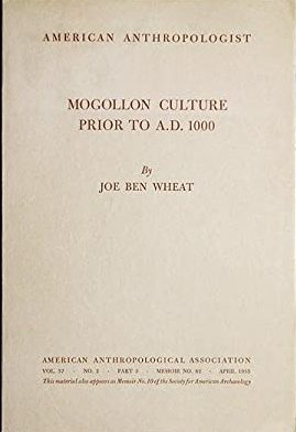 Mogollon Culture Prior to A.D. 1000