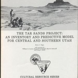 The Tar Sands Project: An Inventory and Predictive Model for Central and Southern Utah