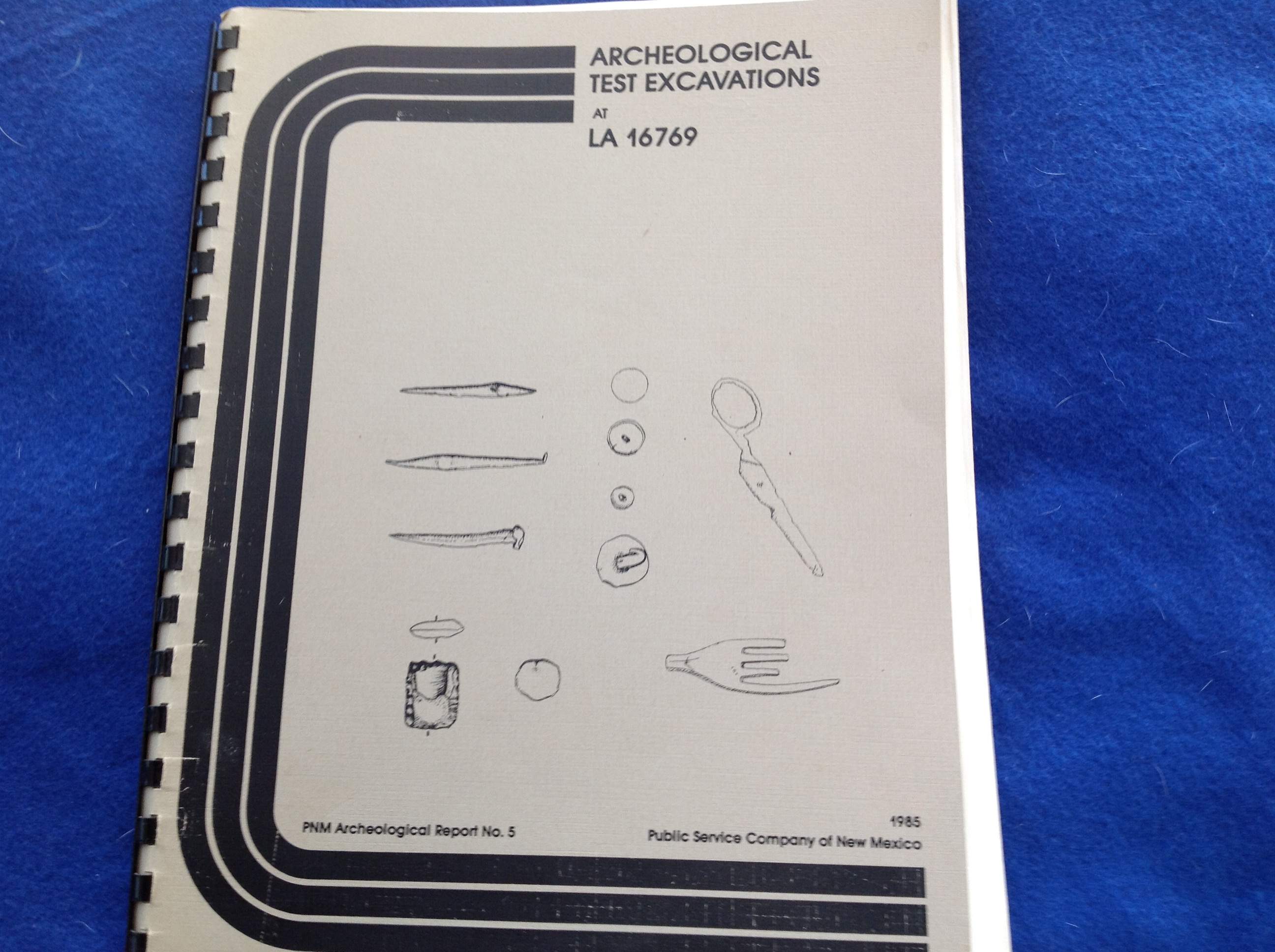 Archeological Test Excavations at LA 16769