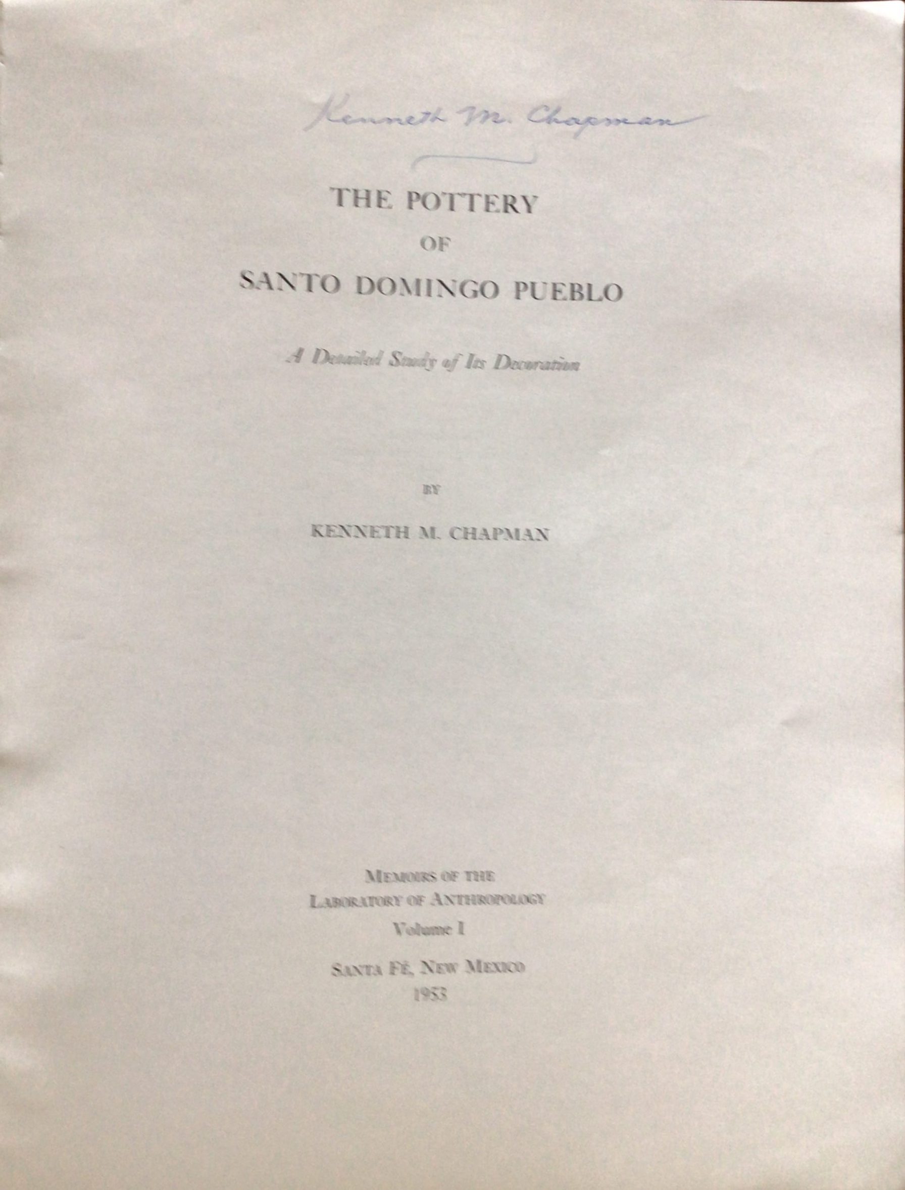 Pottery of Santo Domingo Pueblo: A Detailed Study of Its Decoration - Image 2