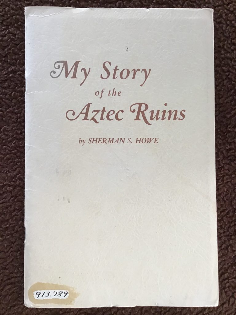 My Story of the Aztec Ruins (Pamphlet) - Joe The Book Guy
