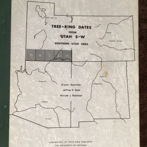 Tree-Ring Dates from Utah S-W: Southern Utah Area