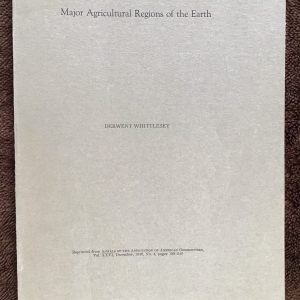 Major Agricultural Regions of the Earth (Pamphlet)