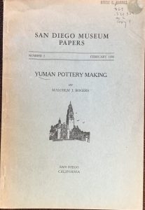 yuman pottery making rogers