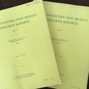 Southwestern New Mexico Research Reports, Number 8: Chipped Stone from the 1967 Mimbres Area Survey (2 Volume Set)