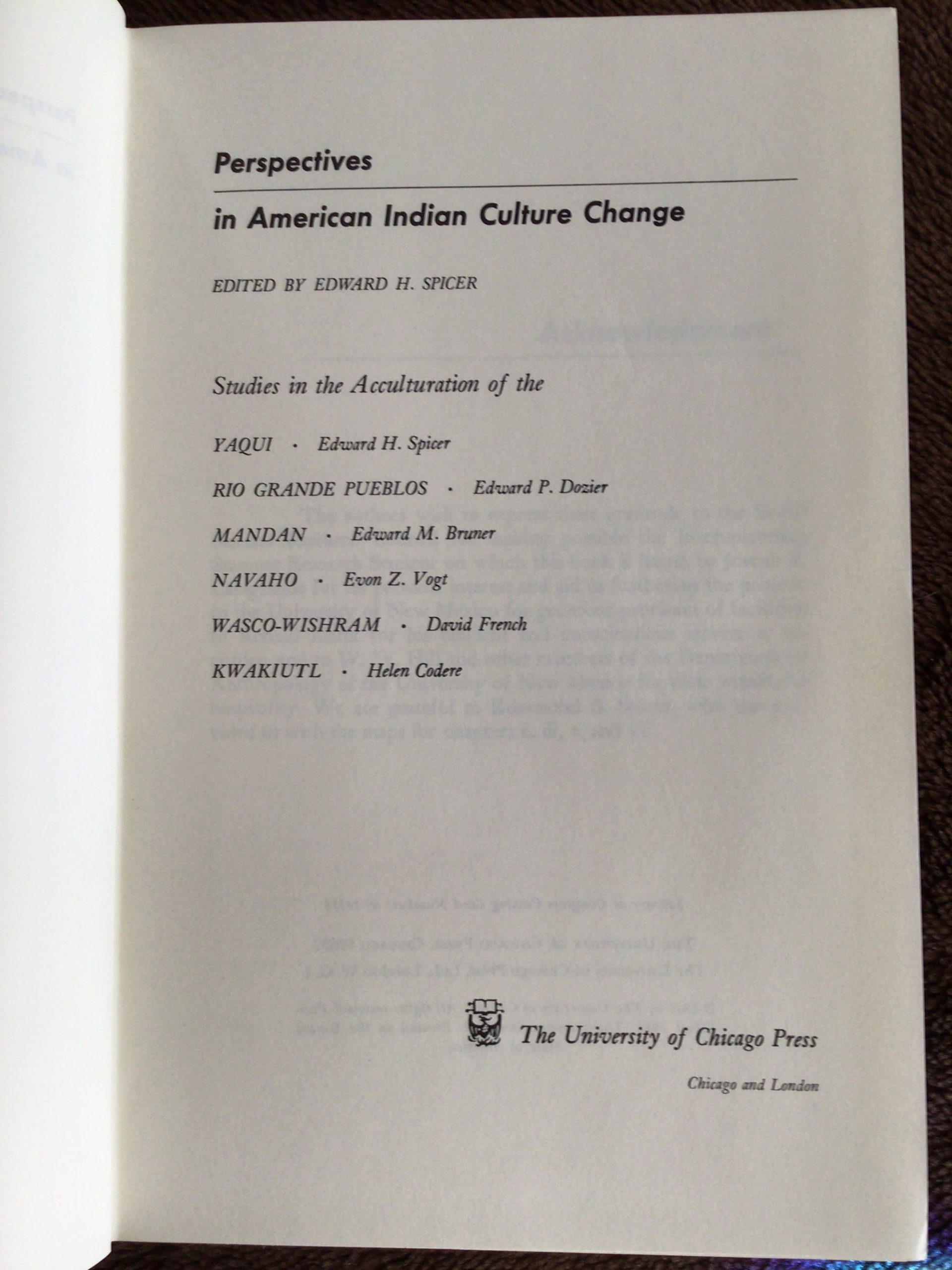 Perspectives in American Indian Culture Change - Image 3