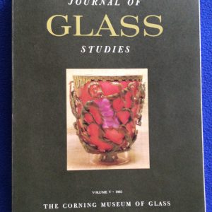 Journal of Glass Studies, Volume V, 1963