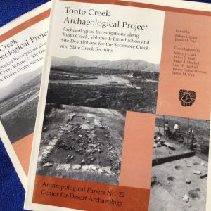 Tonto Creek Archaeological Project: Archaeological Investigations along Tonto Creek (2 volume set)