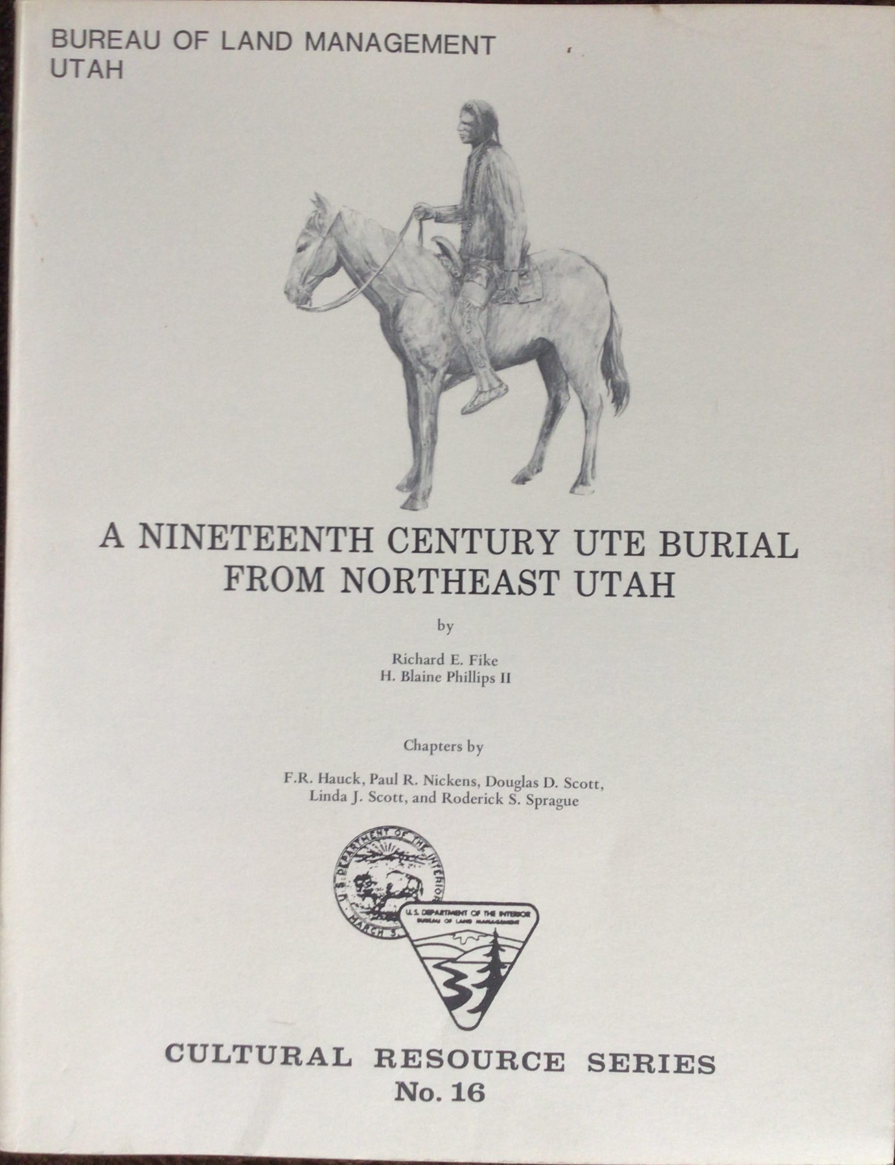 19th century ute burial fike