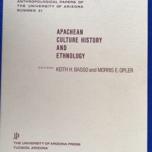 Apachean Culture History and Ethnology