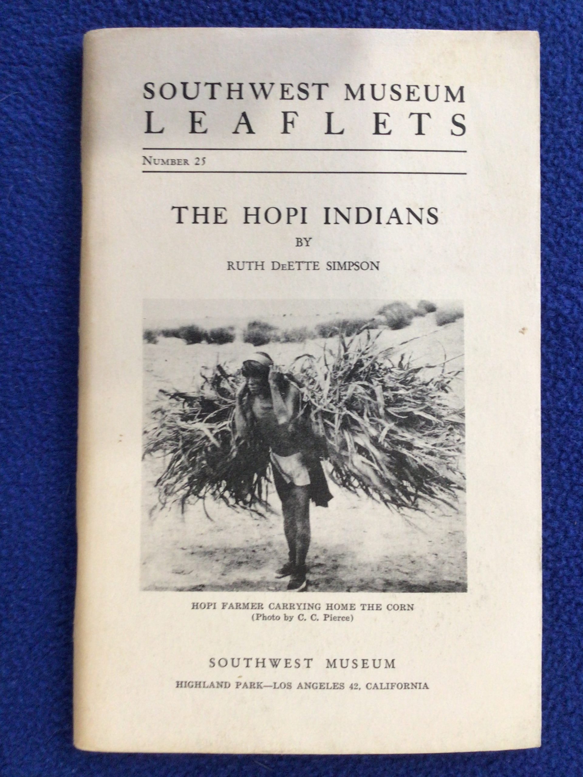 The Hopi Indians (Pamphlet)