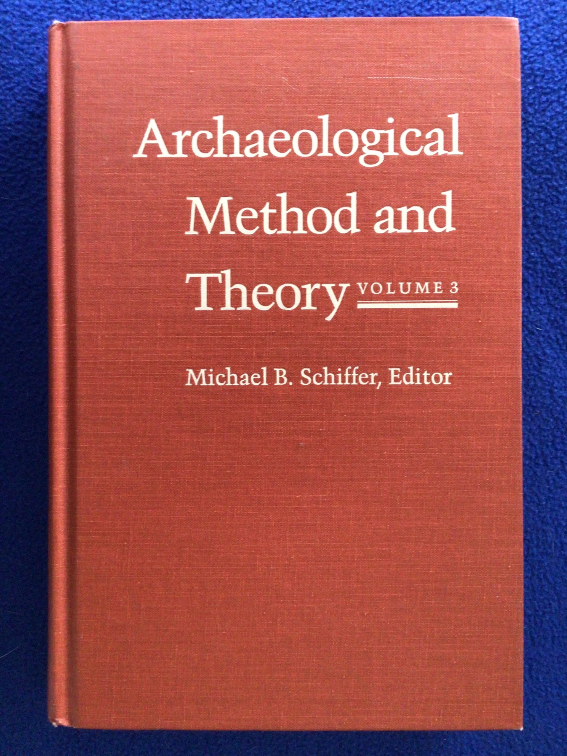 Archaeological Method & Theory Volume 3