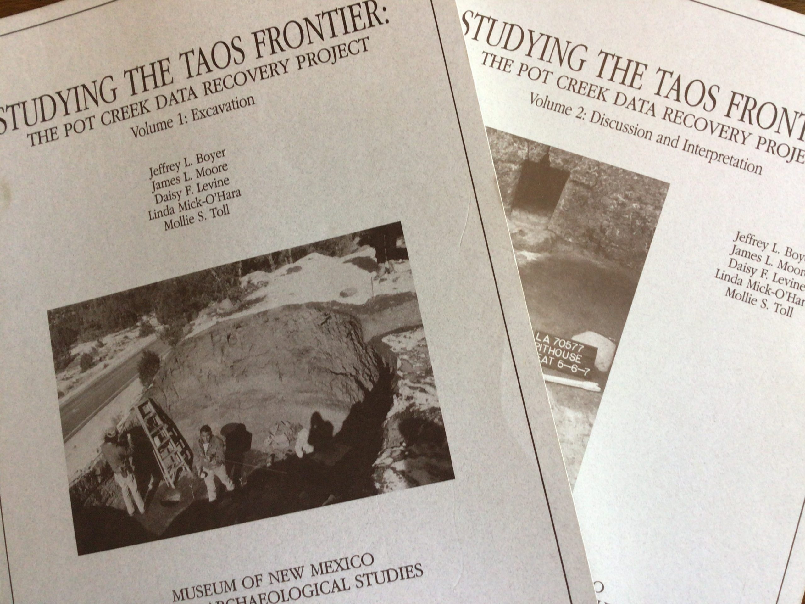 Studying the Taos Frontier: The Pot Creek Data Recovery Project (Two Volume Set)