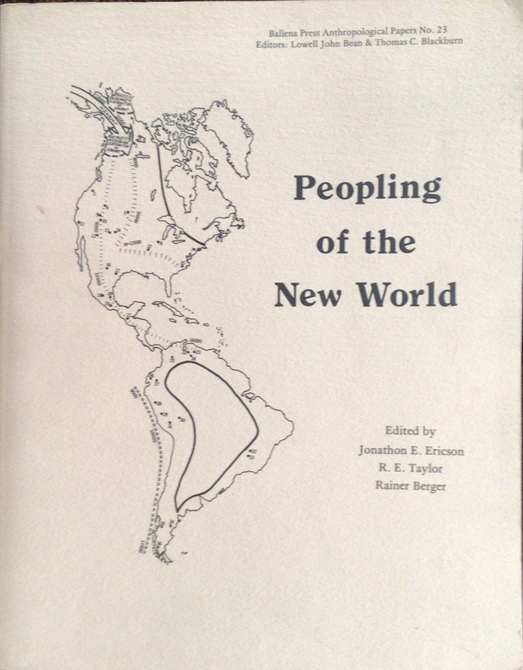Peopling of the new world ericson