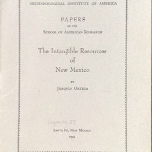 intangible resources new mexico ortega pamphlet