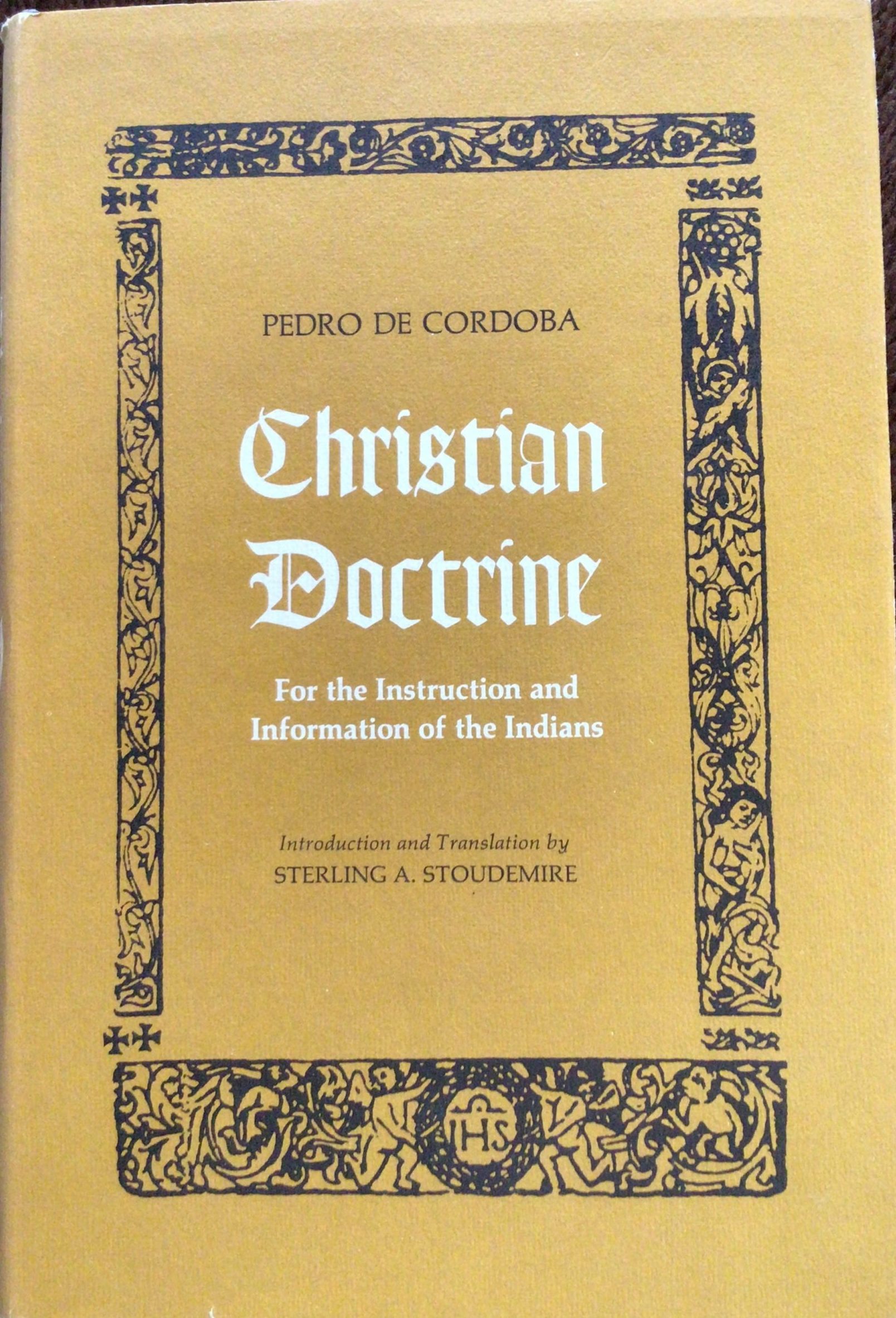 christian doctrine indians de cordoba