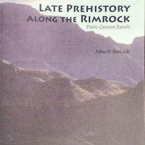 late prehistory along the rimrock texas seebach