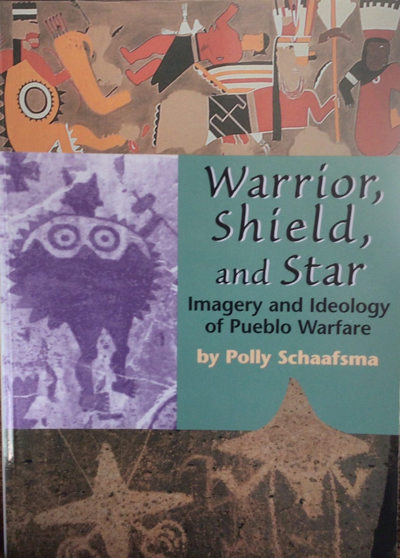 warrior shield star rock art warfare schaafsma