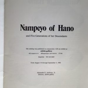 nampeyo indian pottery title page anthony