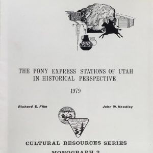 pony express stations utah