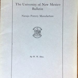 Navajo Pottery Manufacture (Pamphlet)