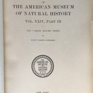 San Carlos Apache Texts