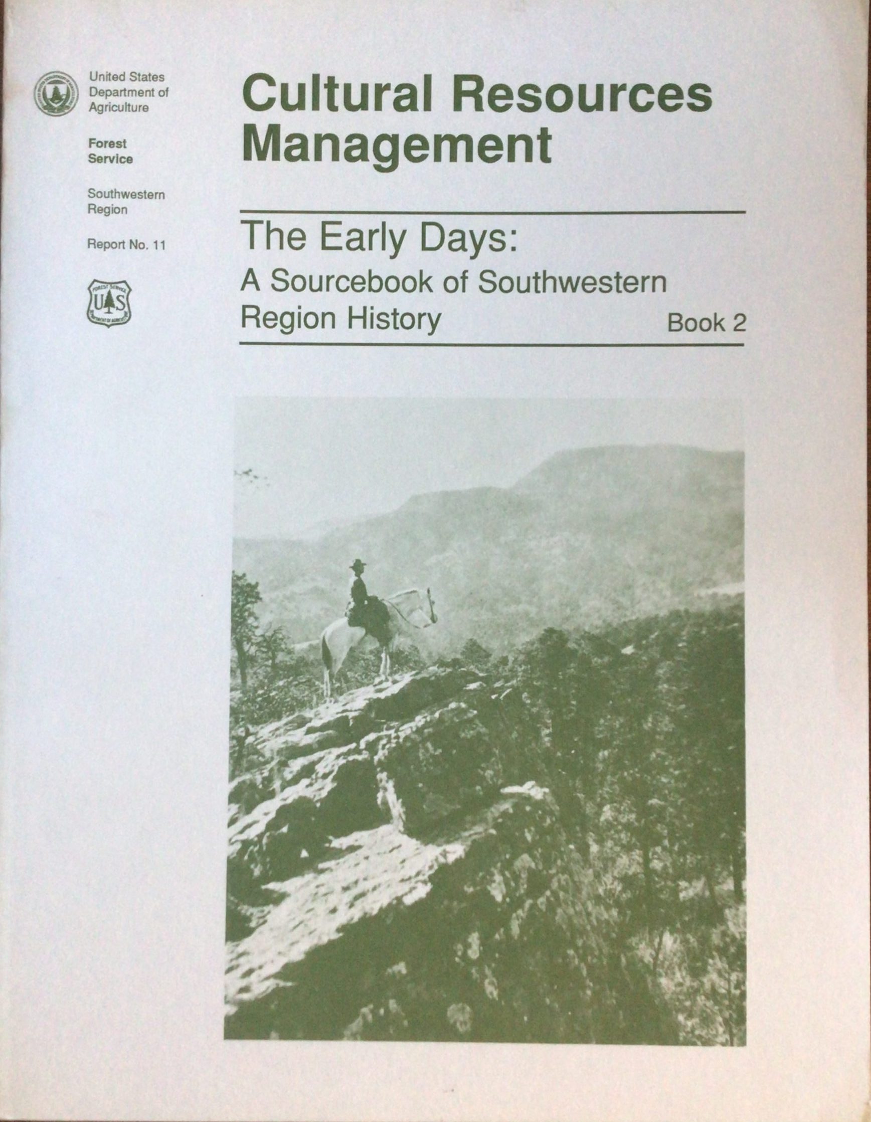 Cultural Resources Management: The Early Days: A Sourcebook of Southwestern Region History--3 Volume Set - Image 3
