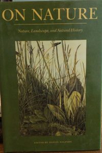 on nature anthology halpern