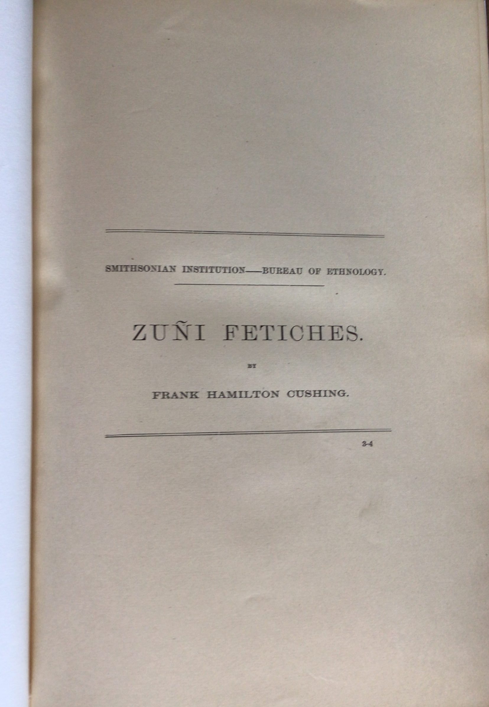 Zuñi Fetiches