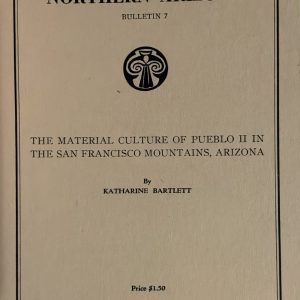 The Material Culture of Pueblo II in the San Francisco Mountains, Arizona (Pamphlet)