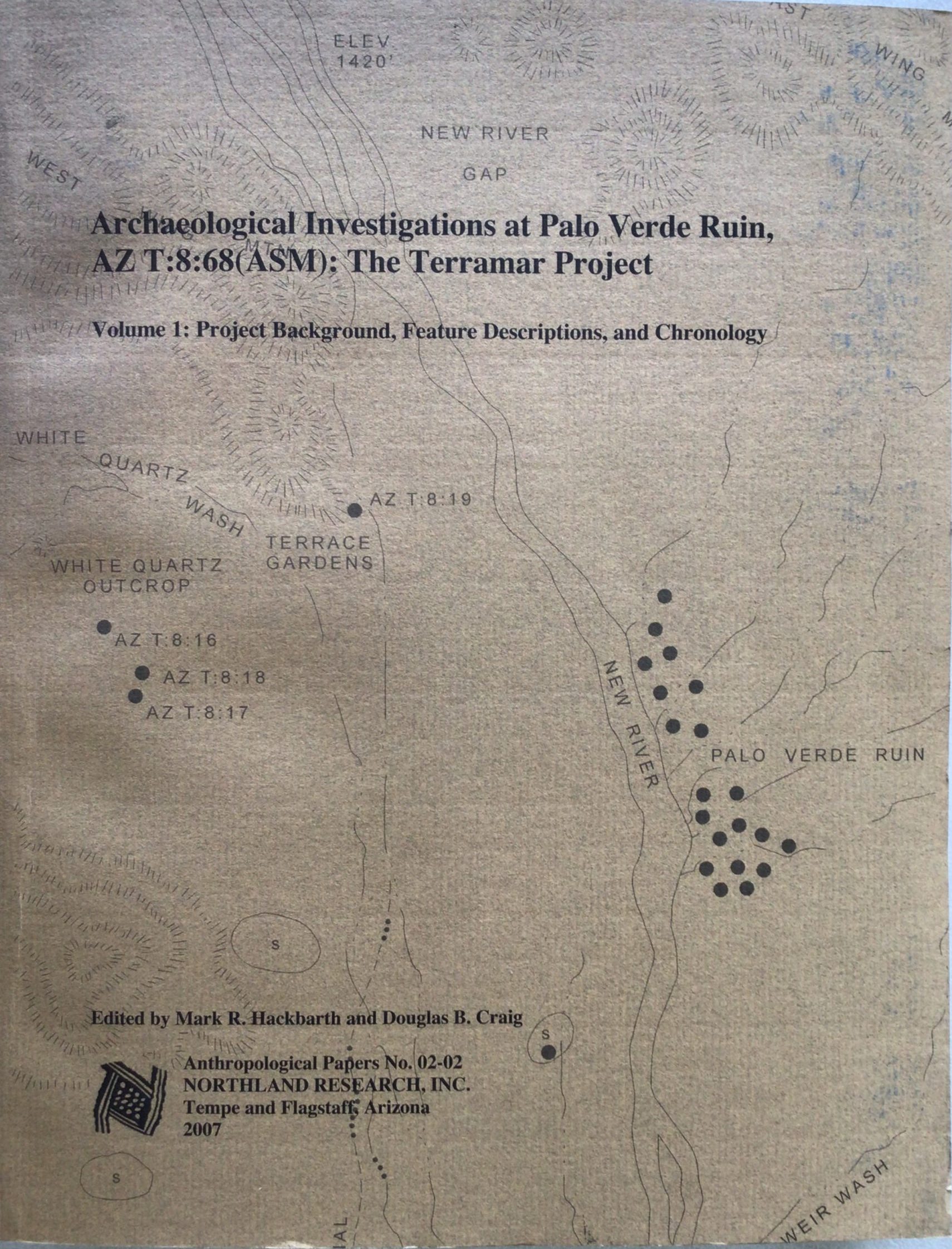 Archaeological Investigations at Palo Verde Ruin, AZ T:8:68(ASM): The Terramar Project (2 Volume Set) - Image 2